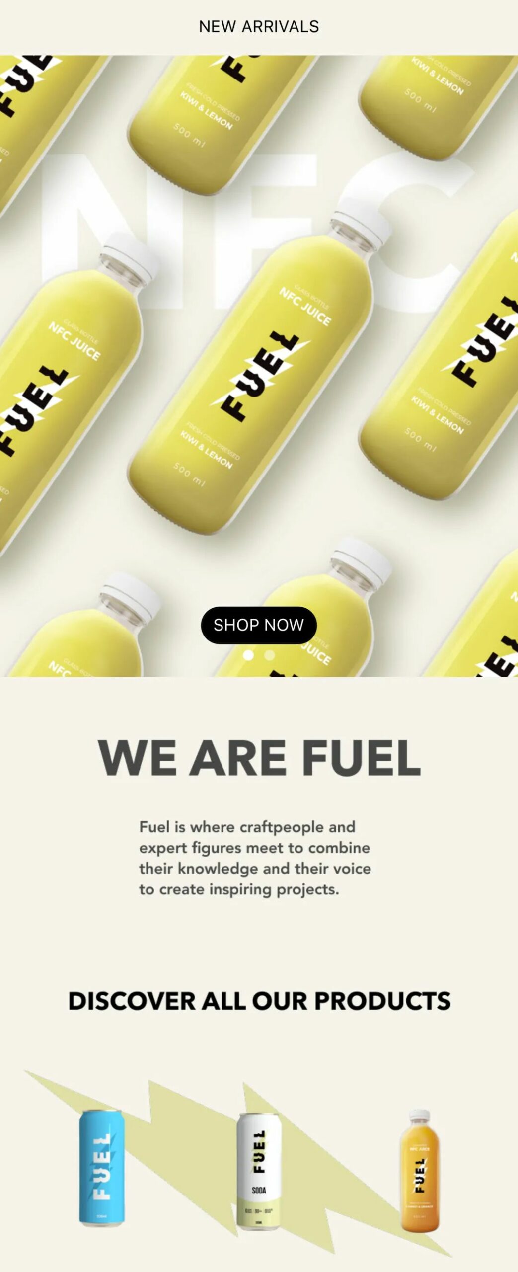 模板推薦 | 年輕跳躍的FUEL 主題，多角度展示、動(dòng)效視覺一絕！